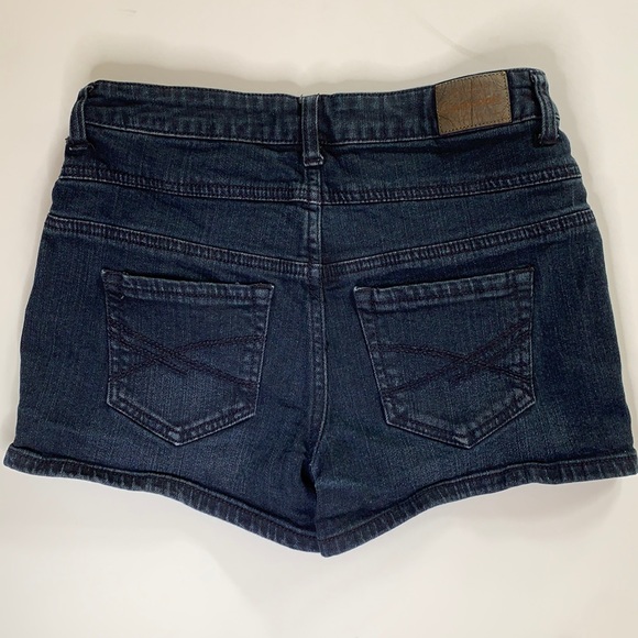 AEROPOSTALE Dark Blue High Rise Shorty Shorts - Picture 3 of 8